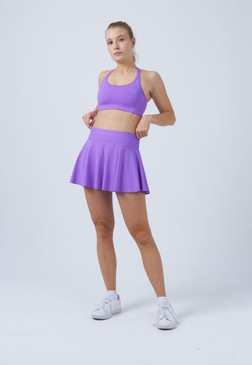 Mädchen & Damen und Gender Advantage Tennisrock / Skort mit Ballhalter, lila von SPORTKIND
