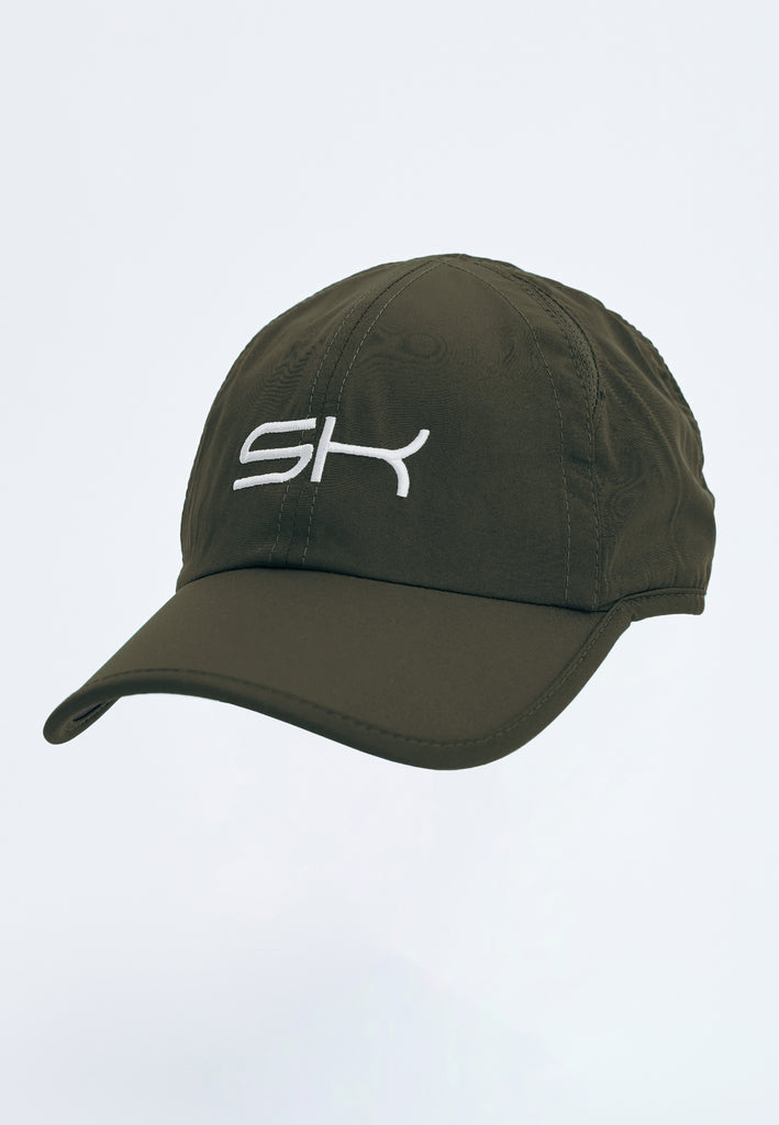 Unisex und Gender Tennis Cap, khaki von SPORTKIND