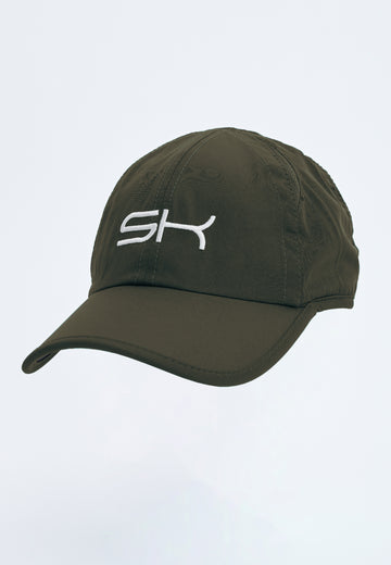 Unisex und Gender Tennis Cap, khaki von SPORTKIND