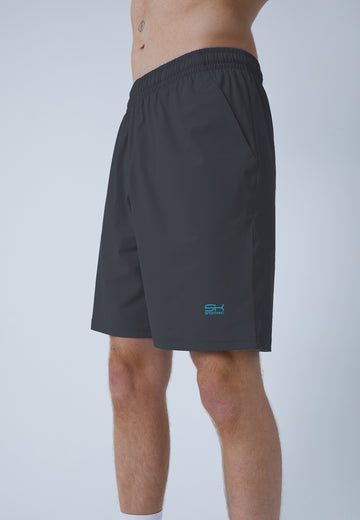 Jungen & Herren und Gender Tennis Shorts lang, steingrau von SPORTKIND