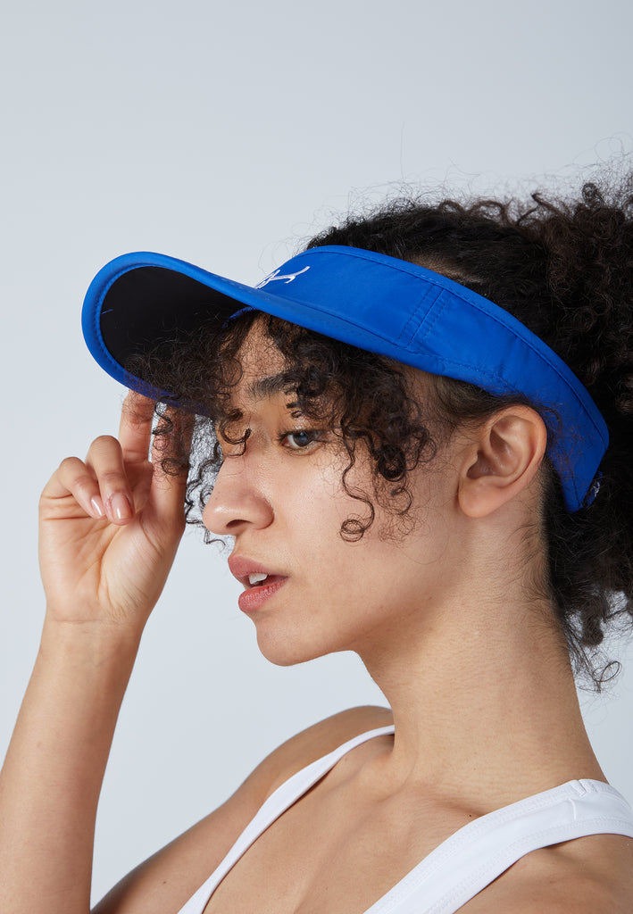 Unisex und Gender Tennis Sun Visor, kobaltblau von SPORTKIND