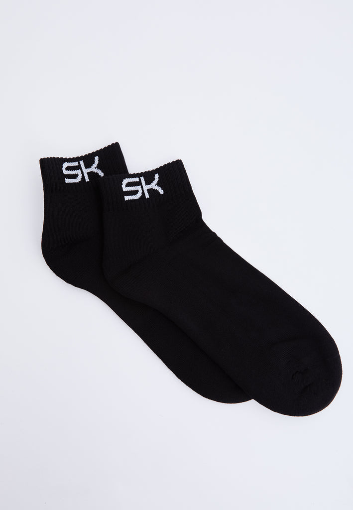 Unisex und Gender Tennissocken, schwarz von SPORTKIND