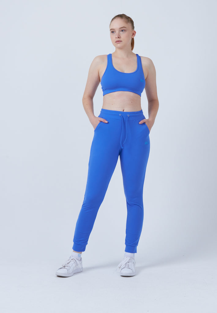 Mädchen & Damen und Gender Tennis Jogginghose Damen & Mädchen, kornblumen blau von SPORTKIND