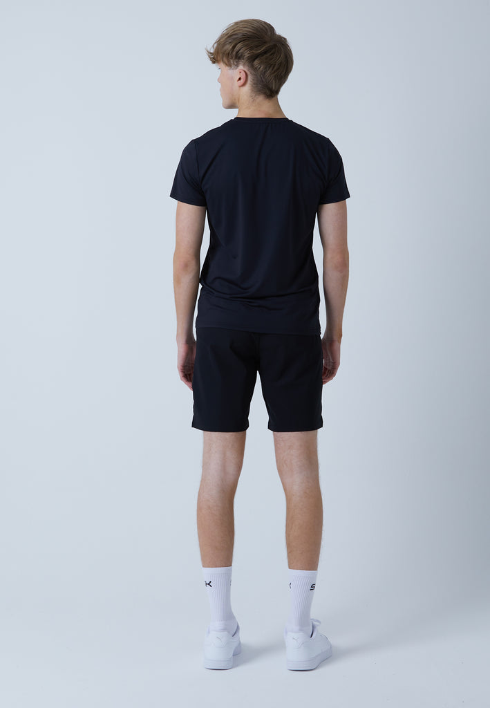 Jungen & Herren und Gender Tennis Shorts regular, schwarz von SPORTKIND