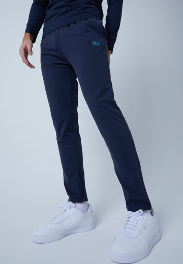 Jungen & Herren und Gender Tennis Trainingshose schmal, navy blau von SPORTKIND